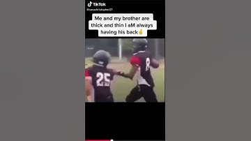 Thumbnail of Me and my brother #shorts #brother #rap #football #shorts