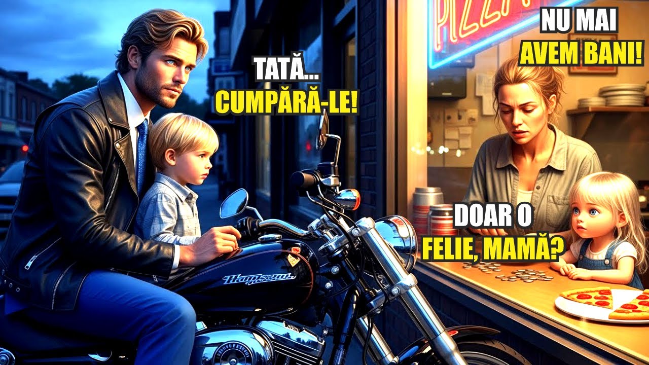 MILIONARUL PE MOTOCICLETĂ VEDE O MAMĂ SĂRACĂ NUMĂRÂND BANI — CE URMEAZĂ E DE NEIMAGINAT