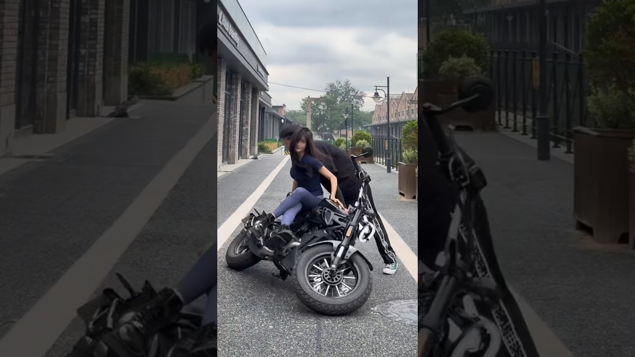 "क्या ये भविष्य की बाइक है?" 