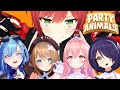 【Party Animals】お前らとの勝負まだだったよな？頂点決めようや【音霊魂子/栗駒こまる/我部りえる/春雨麗女/あおぎり高校】