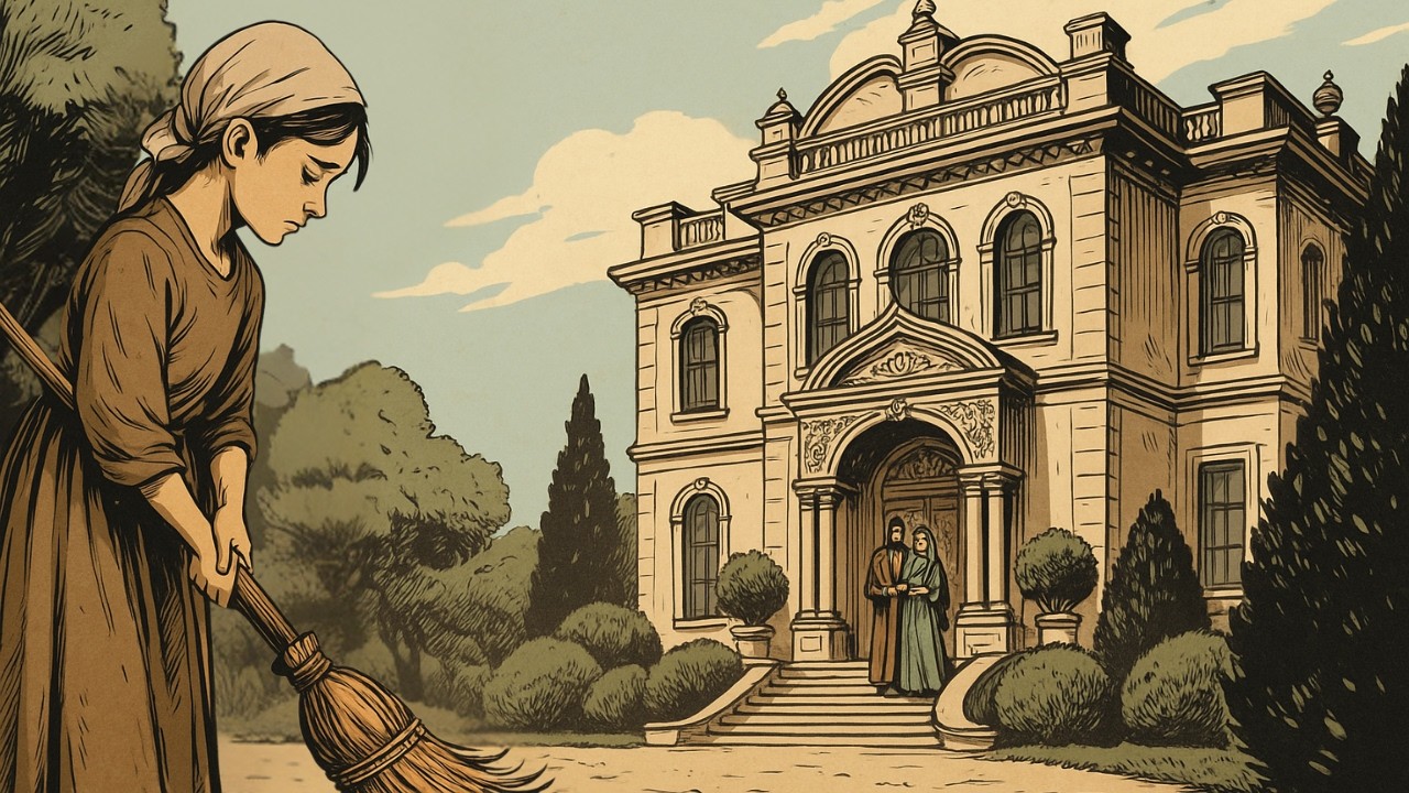 عاشت في الفقر دون أن تعرف حقيقتها… ثم اكتشفت أنها صاحبة القصر التائه