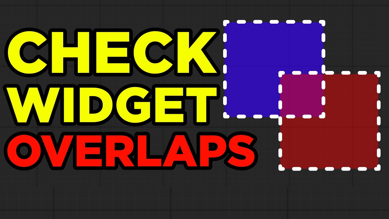 Overlap Widget How to : Check Widgets Overlapping in Unreal Engine! - YouTube