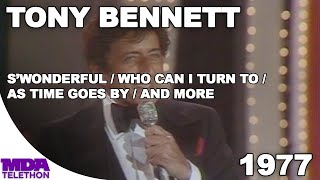 Tony Bennett - S'Wonderful, Who Can I Turn To and More Medley | 1977 | MDA Telethon