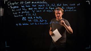 Intermediate Micro - Cost Minimization - Intro