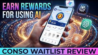 Earn Rewards for Using AI | Complete CONSO Extension Review | Back by SUI Blockchain