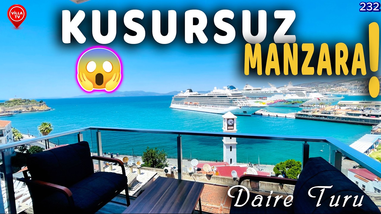 ТАКОГО ВИДА МЫ ВИДИМ ВПЕРВЫЕ! Обзор квартиры с видом на море