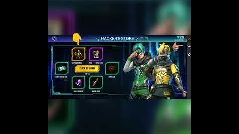 HACKER STORE ONLY SPIN TRICK BUNDLE  TOTALDIAMOND|| Yellow bundle #freefire #garenafreefire #shorts