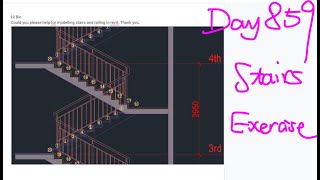 Revit Exercise (Day 859) - Basic Stairs Exercise
