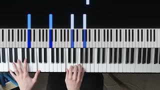 Katana Zero - Rain on Brick [Piano + MIDI Visualiser]
