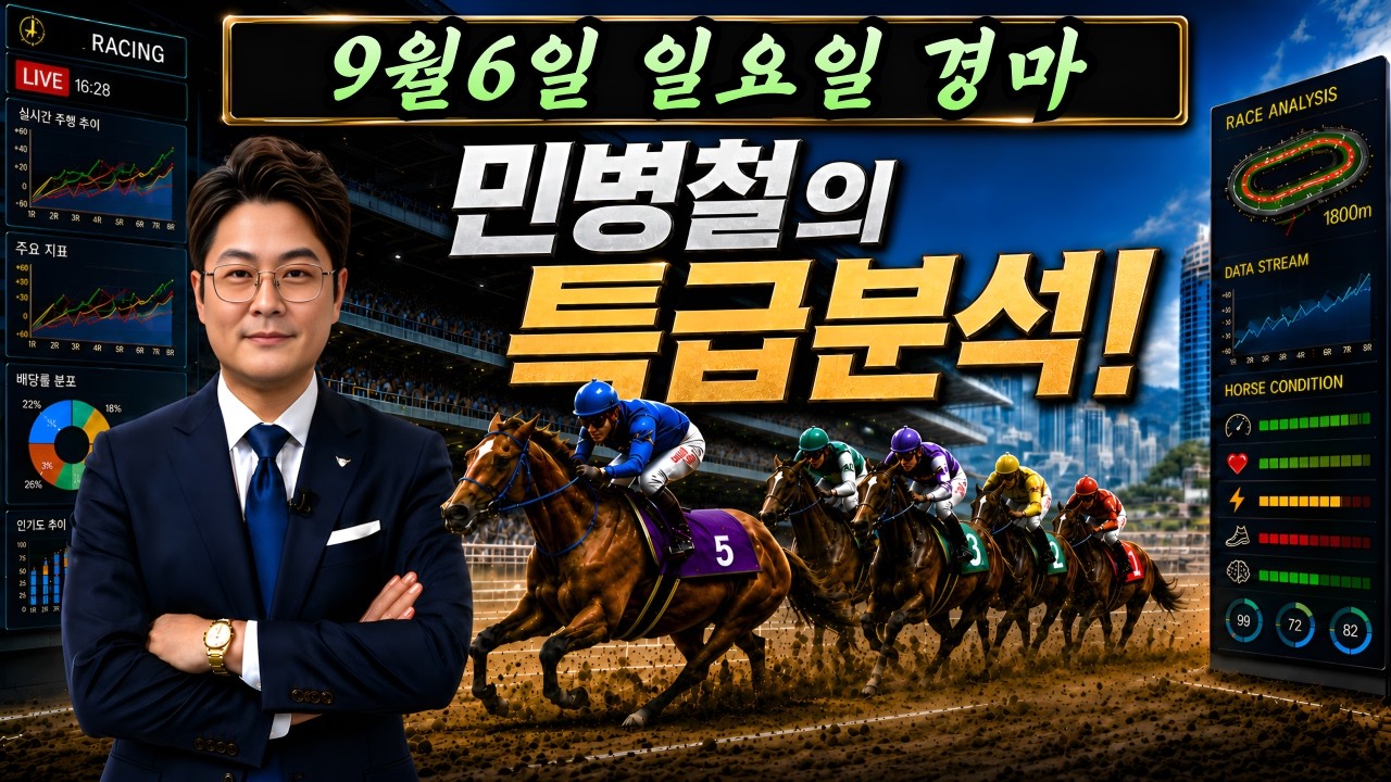 #9월6일 일요경마! 고배당 특급 분석!