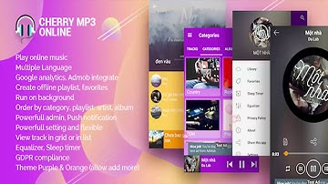 Cherry - Android Online Music Player with Admin Panel | Codecanyon Scripts and Snippets