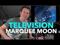 Capture de la vidéo Guitar Teacher Reacts: Television - Marquee Moon (Live) - Rip Tom Verlaine