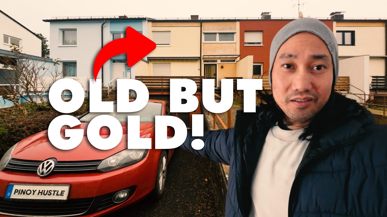 House tour inside an old 1960s German Townhouse that we bought.