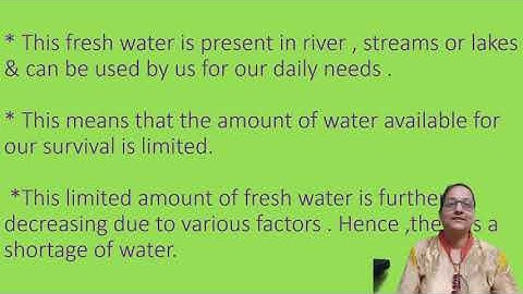 Class-4 Subject-Science Ls-8 Water Scarcity And Conservation Of Water Topic-Introduction (Part-1)