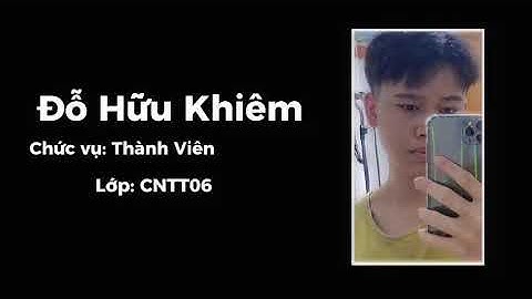 Video giới thiệu nhóm và dự án kĩ năng công dân toàn cầu