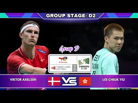 видео: Viktor Axelsen vs Lee Cheuk Yiu | Group Stage | Thomas & Uber Cup 2024 Badminton