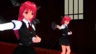 Mmd Bad Apple Koakuma Touhou-Project