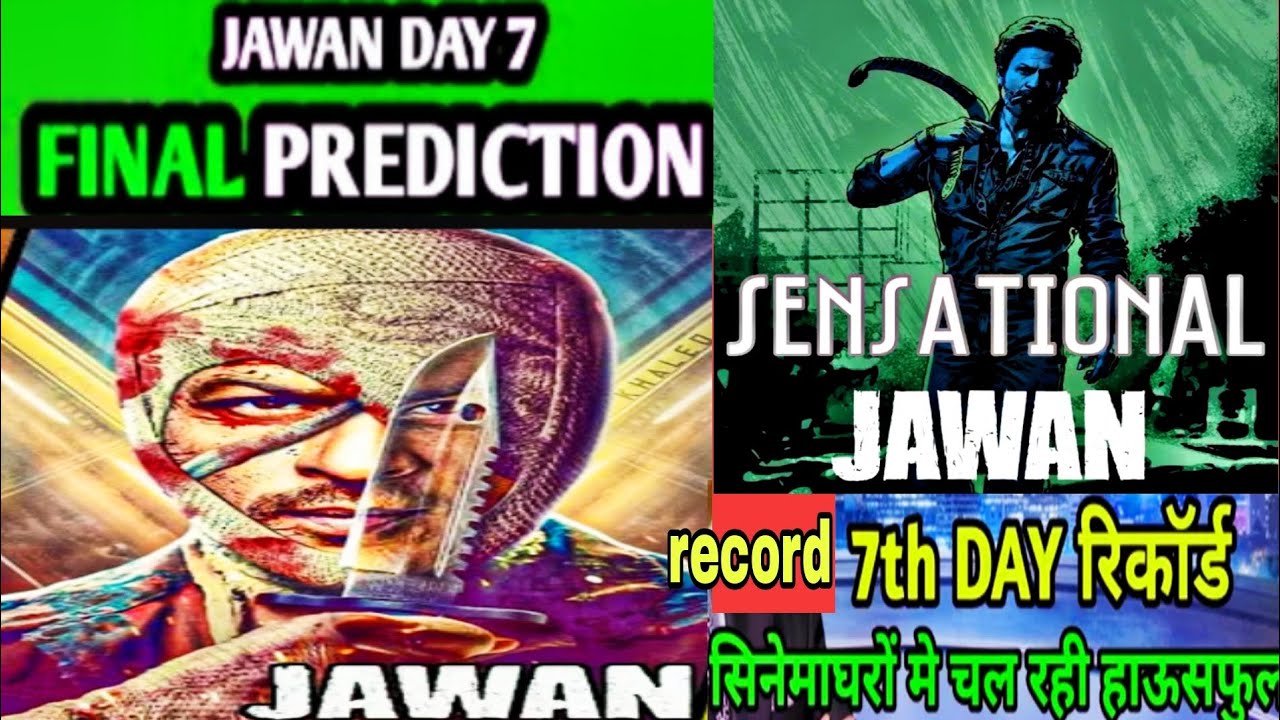 Jawaan Day 7 Box Office Prediction Total Box Office Collection Jawaan