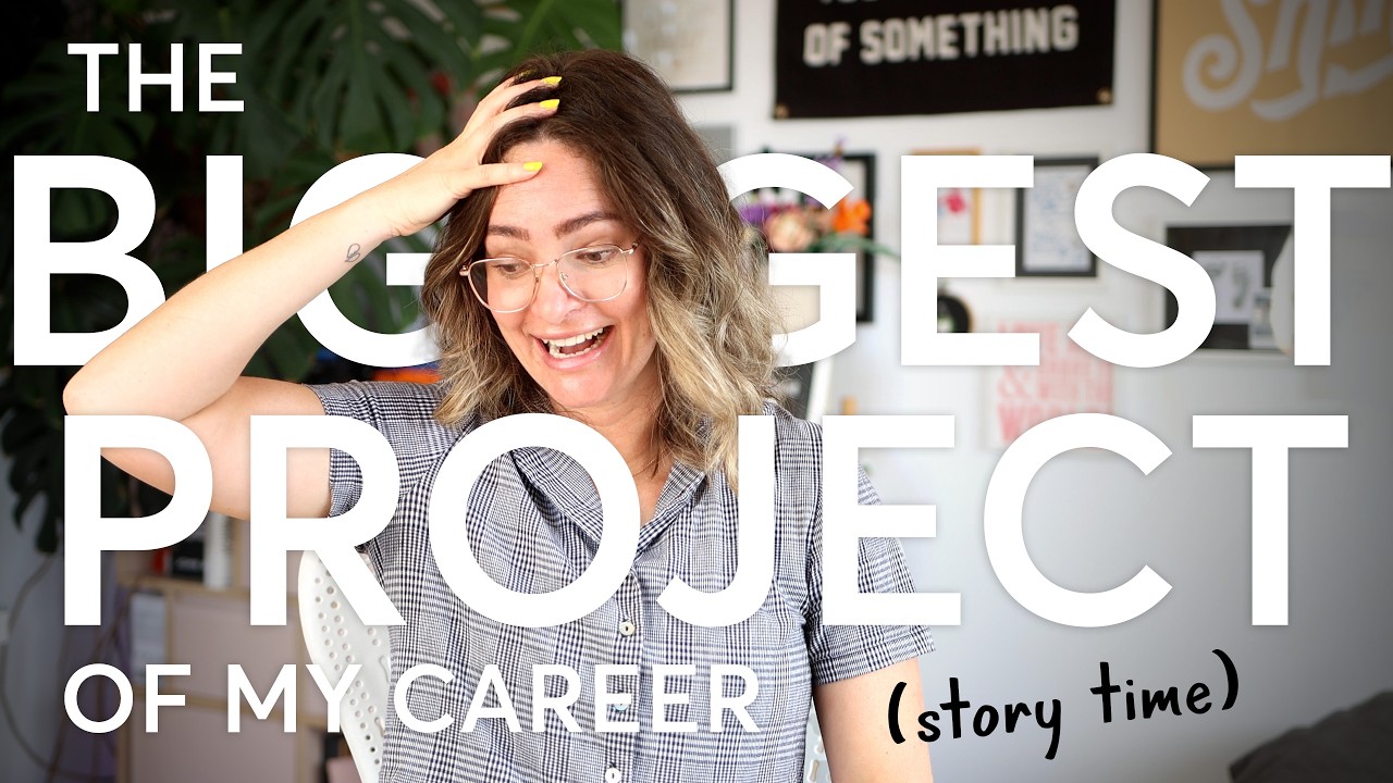 Finally revealing the BIGGEST project of my career 😱
