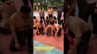 Pembinaan Pramuka Saka Bhayangkara dan Sosialisasi E-Learning Porli SMA N 1 Darul Imarah