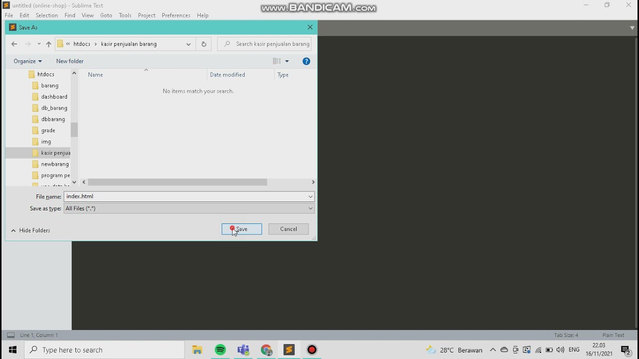 Membangun Aplikasi Penjualan Online dengan Sublime Text 3: Panduan Lengkap