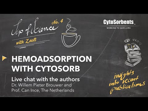 SIP OF SCIENCE WITH ZSOLT No. 4 | Hemoadsorption with CytoSorb