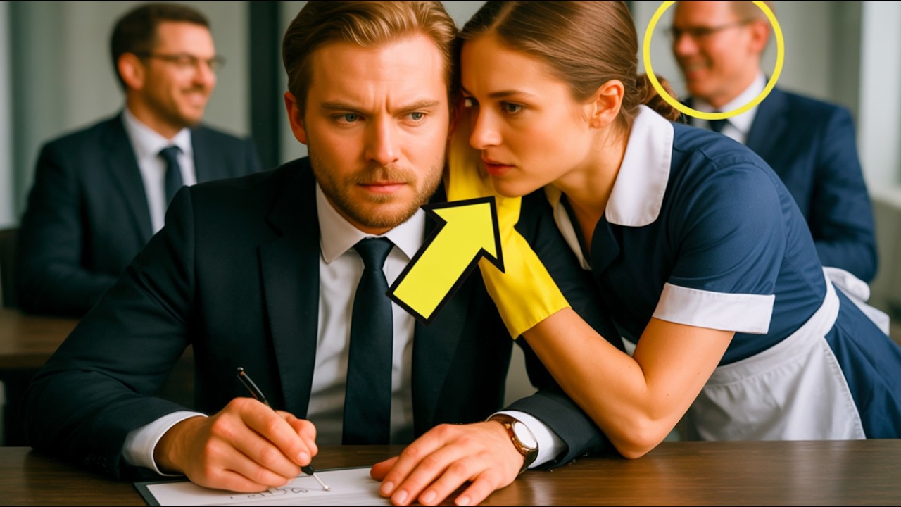 ТЕ СЕ ОПИТВАТ ДА ТЕ ИЗМАМЯТ, НЕ ПОДПИСВАЙ… КАЗВА ЧИСТАЧКАТА И СПАСЯВА ФИРМАТА НА ШЕФА…