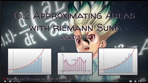 6.2 Riemann Sums and Trap Rule