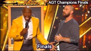 Jon Dorenbos magician Part B & Judges Comments | America's Got Talent Champions Finals AGT