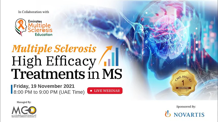 REGISTER NOW FOR FREE! Multiple Sclerosis Webinar - High Efficacy Treatments in MS. Reg Link Below