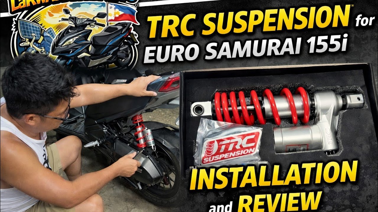 Euro Samurai 155i TRC shock Suspension fully adjustable  