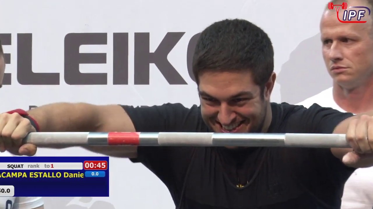 Men Jr, 105 kg - World Classic Powerlifting Championships 2019