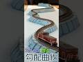 【Nゲージジオラマ】スタイロフォームで勾配曲線製作　#nゲージ #鉄道模型 #エヌゲージ