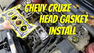 Part 2 of 2 - Chevy Cruze - Bad Head Gasket - Installation and reassembly - How To Guide!