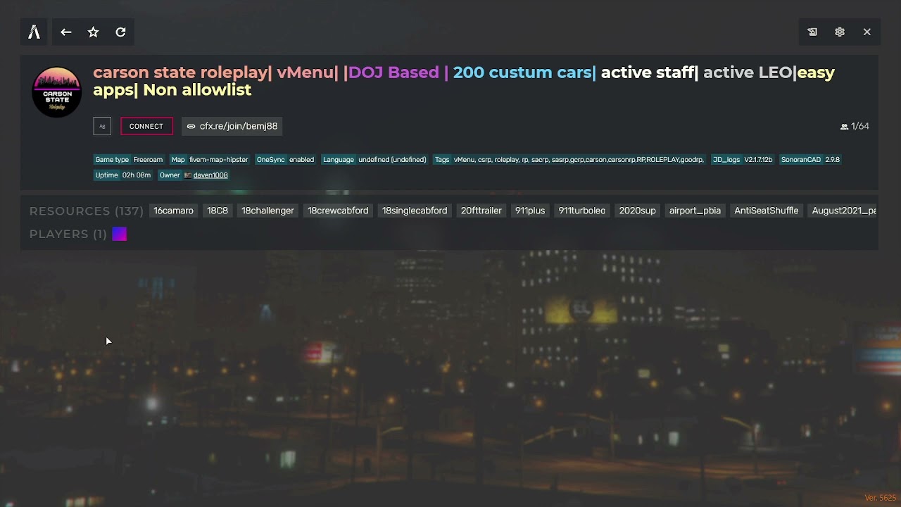 GOOD FIVEM SERVER EASY STAFF APP NON LIST