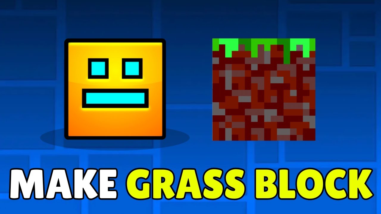 How To Make Grass & Grass Blocks In Geometry Dash (2025) – Full Guide