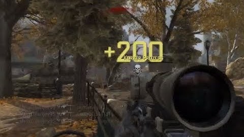 MW3-EPIC Triple Kill Killcam!