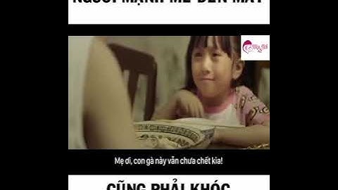 Bữa cơm của mẹ- Video xúc động về tình mẫu tử, Bạn sẽ phải khóc khi xem clip này - Mẹ Bé AZ