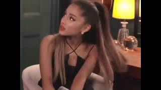 Ariana Grande Singing Hhh Funny