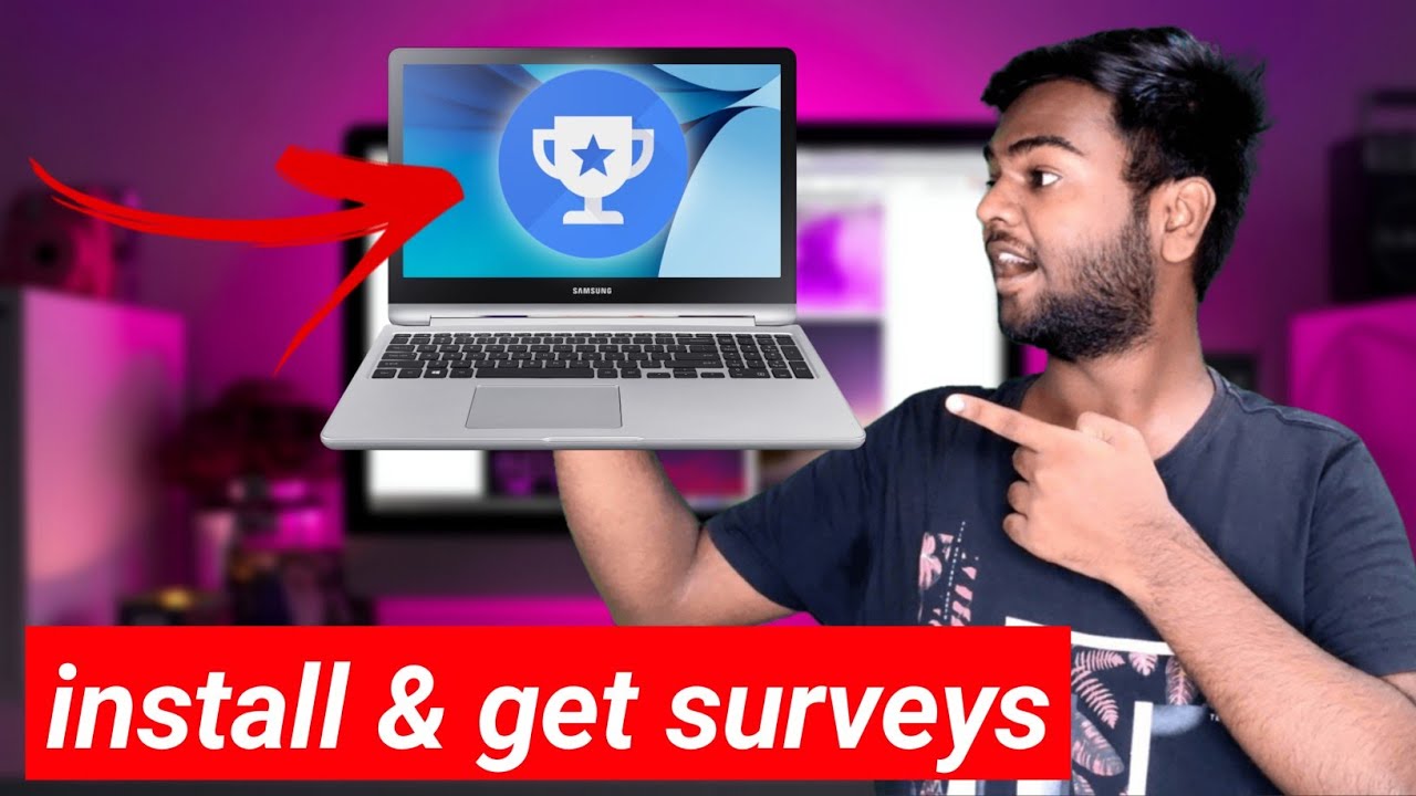How to download & install Google opinion rewards app in Laptop or ...
