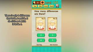 Mr Brain Level 145 How many differences are there