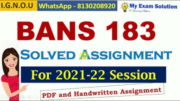 BANS 183 Solved Assignment 2021-22 | Tourism Anthropology | IGNOU Solved Assignment 2021-22