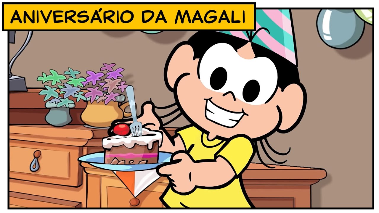 Os Amigos da Magali - Jogo de Colorir