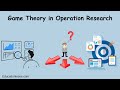 Game Theory and Operations Research Quiz