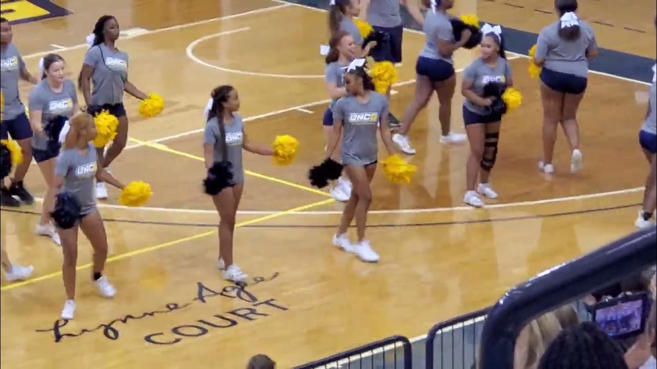 UNCG Cheer Team Ashlee Brown Womens Volley Ball vs. A&T, Saturday, 8