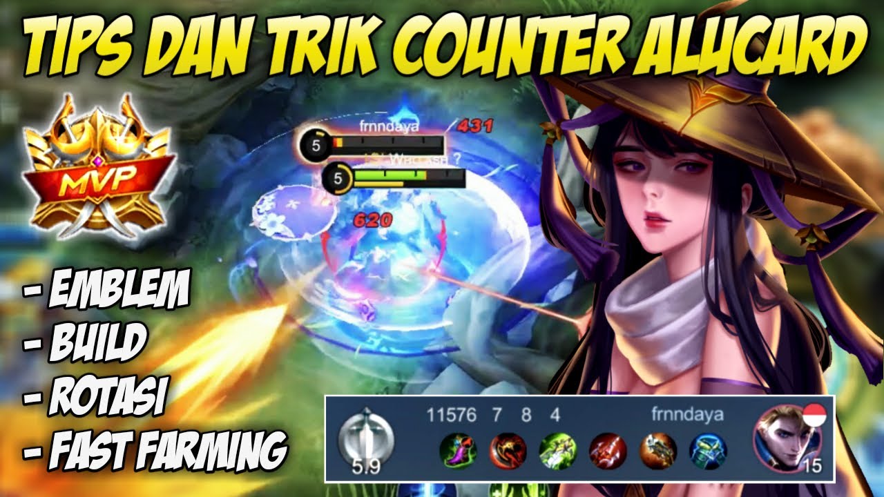 TIPS DAN TRIK COUNTER ALUCARD PAKAI FANNY SO EASY BRO | BUILD FANNY TERSAKIT 2022 | MLBB