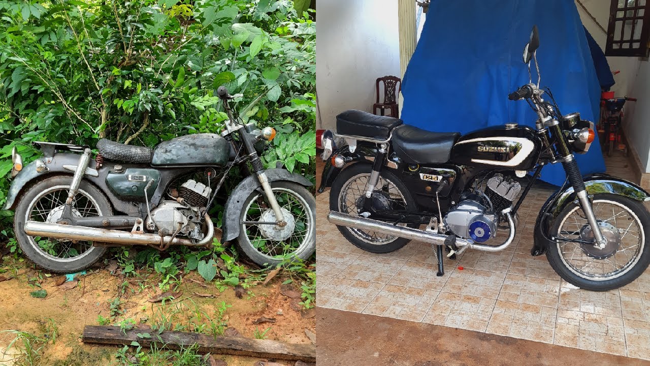 Suzuki K125 Motorcycle Full Restoration | Suzuki Classic 2Stroke