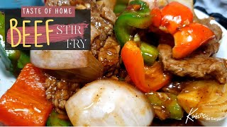 BEEF STIR FRY