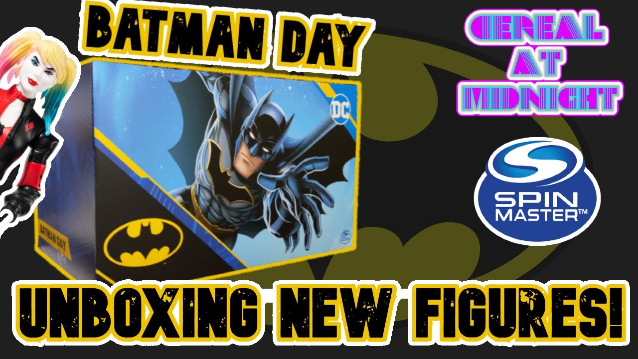 Batman Day Action Figure Unboxing! (Spin Master)