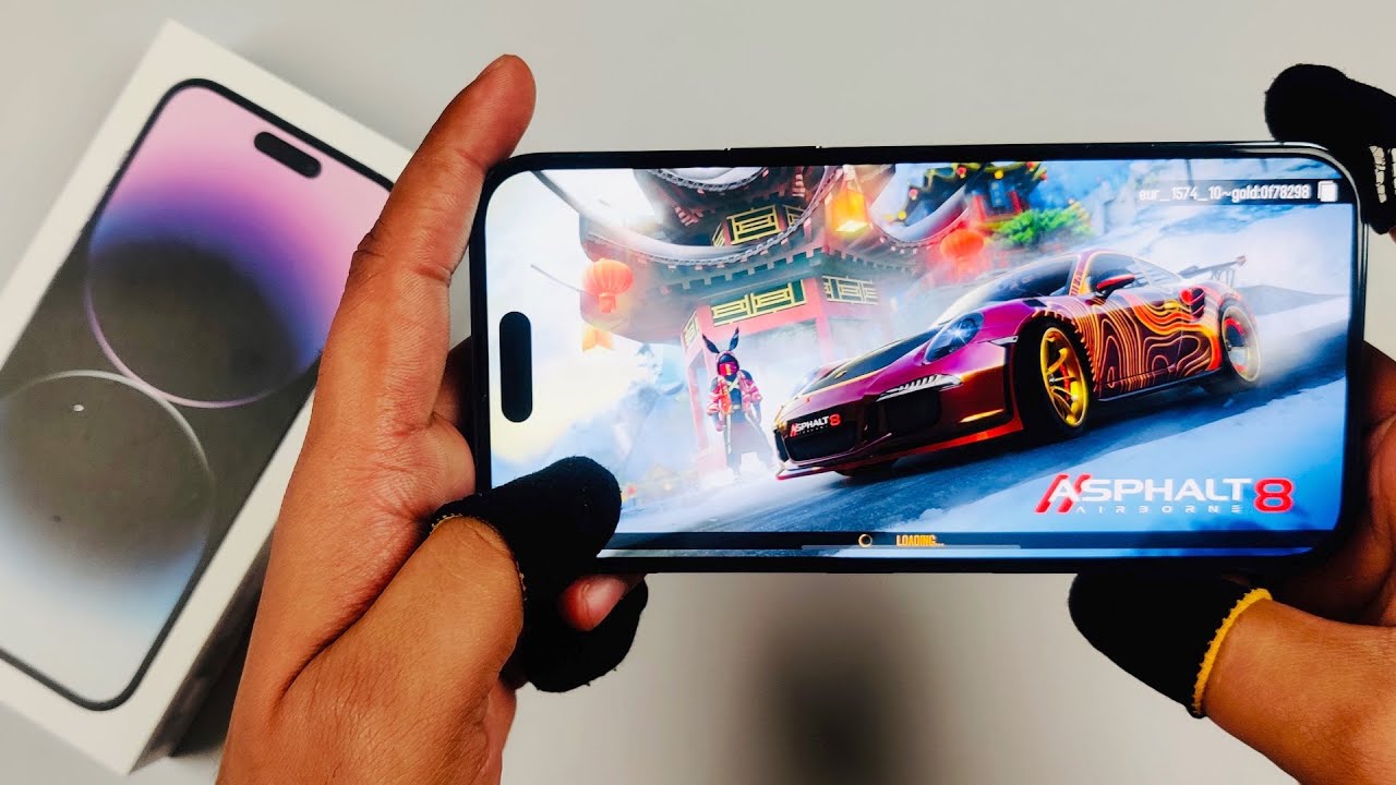 IPHONE 14 PRO MAX ASPHALT 8 GAMEPLAY TEST LIVE